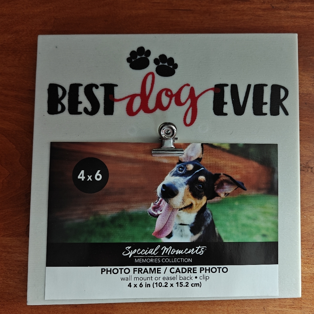 Special Moments Best Dog Ever Frame 4x6